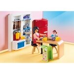 Playmobil 70206 - dollhouse la maison traditionnelle - cuisine familiale