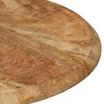 vidaXL Chaises de bar lot de 2 bois de manguier solide