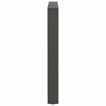 vidaXL Pieds de table à manger en forme de V  2 pièces  anthracite  90 x (72-73 3) cm  acier