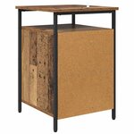 vidaXL Cabinet de chevet Bois ancien 40 x 42 x 60cm Bois d'ingénierie