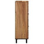 Highboard vidaXL 40x33x110 cm en bois d'acacia solide