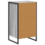 vidaXL Buffet Gris Sonoma 42 x 36 x 75.5 cm Bois d'ingénierie