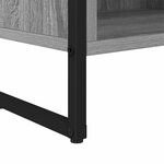 vidaXL Meuble TV Gris Sonoma 100 x 36 5 x 30 5 cm Bois d'ingénierie