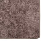 vidaXL Coureur de Tapis MARSA Gris 80 x 400 cm Polyester et PVC