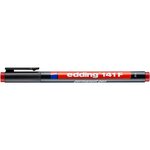 Feutre Permanent 141F Rouge Pointe Fine 0 6 mm EDDING