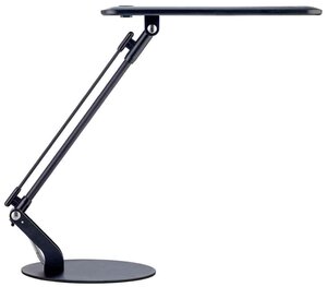 Lampe de bureau LED RUMBA, noir UNILUX