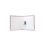Classeur À Levier Polypropylène Dos De 75mm - Bordeaux - X 20 - Exacompta