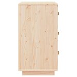 vidaXL Table de chevet 40x40x75 cm Bois de pin solide