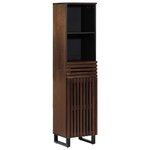 vidaXL Buffet marron 38x34x160 cm bois massif de manguier