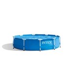 INTEX Kit piscine tubulaire ronde Métal Frame - Ø 305 x 76 cm