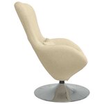 vidaXL Fauteuils  Relax et Fauteuils-Lits Crème