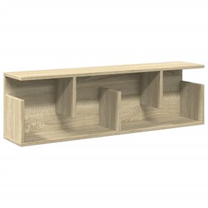 vidaXL Armoire murale 100x20x30 cm chêne sonoma bois d'ingénierie