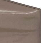 vidaXL Tente de réception pliable Taupe 3x3 m