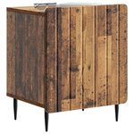 vidaXL Cabinet de chevet 2 pièces Bois ancien 43 x 34 5 x 52 cm