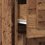 vidaXL Bureau Bois Ancien 50 x 115 x 75 cm Bois d'ingénierie