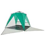 vidaXL Tente de plage 4 personnes libération rapide imperméable