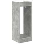 vidaXL Support de Plante Gris béton 30 x 30 x 80 cm Bois d'ingénierie