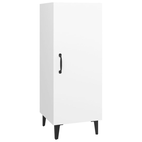 vidaXL Buffet Blanc 34 5x34x90 cm Bois d'ingénierie