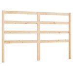 vidaXL Tête de lit 141x4x100 cm Bois massif de pin