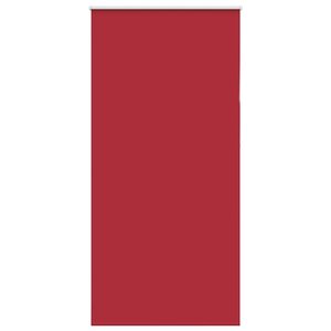 vidaXL Store enrouleur occultant rouge largeur du tissu 110 7 cm