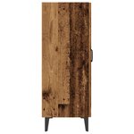 vidaXL Buffet vieux bois 70x34x90 cm bois d'ingénierie