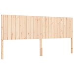 vidaXL Cadre de lit sans matelas 200x200 cm bois massif de pin