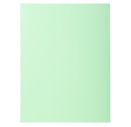 Paquet 100 Chemises Super 160 - 24x32cm - Vert Clair - X 5 - Exacompta