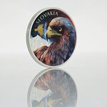 Pièce de monnaie en Argent 2 Dollars g 31.1 (1 oz) Millésime 2025 Four Elements SLOVAK EAGLE