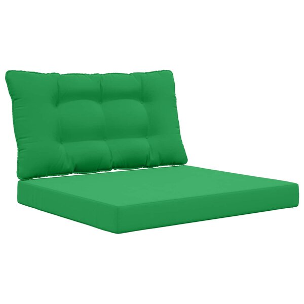 vidaXL Coussin de canapé d'extérieur Polyester Vert 80 x 68 5 cm