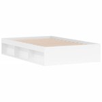 vidaXL Cadre de lit blanc 120x200 cm