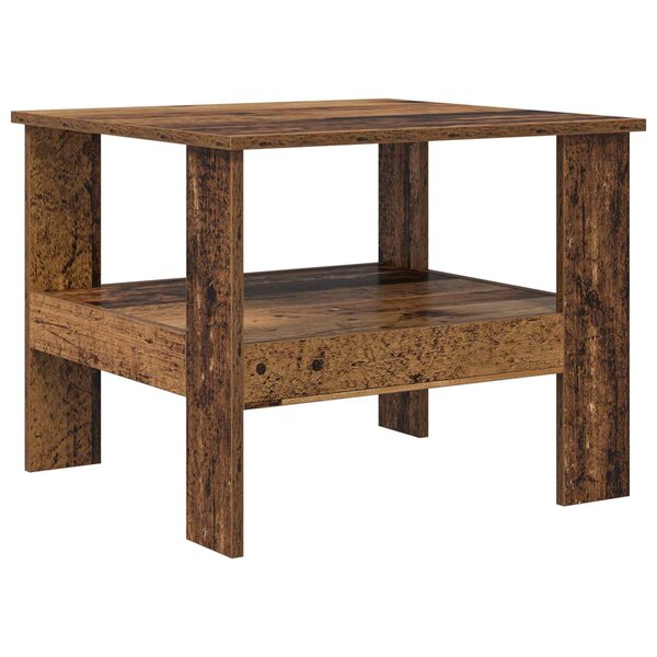 vidaXL Table basse Bois ancien 57 x 55 x 45 cm Bois d'ingénierie