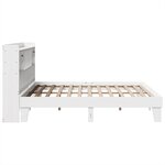 vidaXL Cadre de lit sans matelas blanc 180x200 cm bois massif de pin