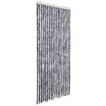 vidaXL Moustiquaire Argenté 56x185 cm Chenille