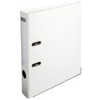 Classeur à levier polypropylène dos de 50mm - A4, blanc EXACOMPTA