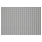 vidaXL Couverture lestée Gris 138x200 cm 10 kg Tissu