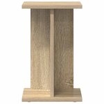 vidaXL Support de Plante Chêne Sonoma 25 x 25 5 x 40 5 cm