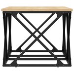 vidaXL Table basse chêne sonoma 100x49x40 cm bois d'ingénierie