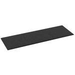 vidaXL Panneaux muraux 12 Pièces Noir 90x30 cm Tissu 3 24 m²