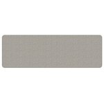 vidaXL Tapis de couloir aspect sisal platina 50x150 cm