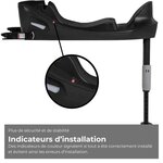 Base Isofix pour sièges-auto compatible Aton S2 i-size et Aton B2 i-size - Noir