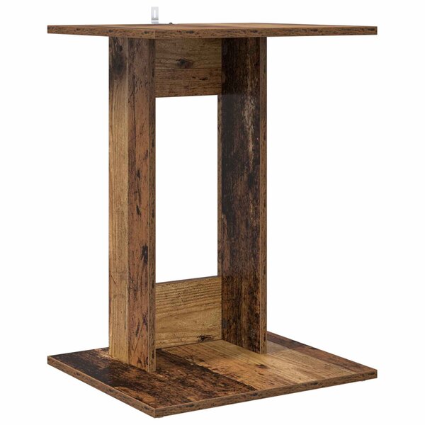 vidaXL Table d'appoint Bois ancien 45 x 40 x 62 5 cm Bois d'ingénierie
