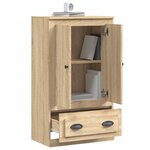 vidaXL Buffet haut chêne sonoma 60x35 5x103 5 cm bois d'ingénierie