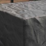 vidaXL Housse pour mobilier d'extérieur Noir 315 x 180 x 74 cm 420D