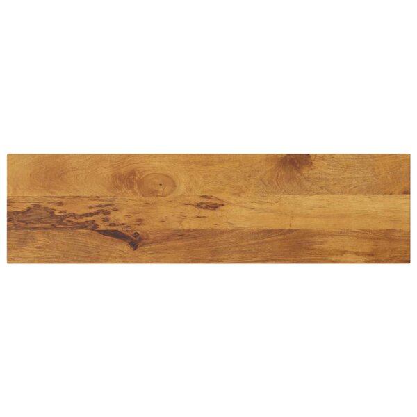 vidaXL Dessus de table 100x20x2 5cm rectangulaire bois massif manguier
