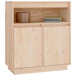 vidaXL Buffet 70x34x80 cm Bois massif de pin