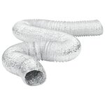 vidaXL Conduit de ventilation aluminium 6 m Ø20 cm