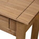 vidaXL Table console 110x40x72 cm Pin solide Gamme Panama