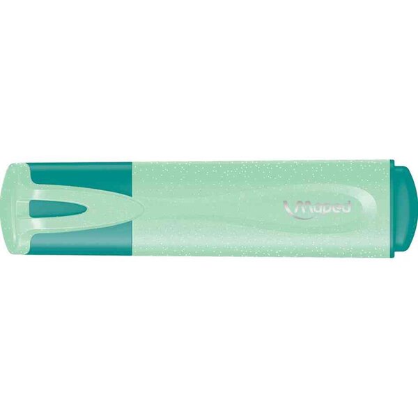Surligneur GLITTER PASTEL  vert pastel MAPED