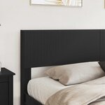vidaXL Cadre de lit avec rangement et tête de lit 2 pièces