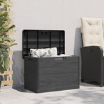 vidaXL Boîte à coussins d'extérieur anthracite 77 5x44 5x53 cm PP